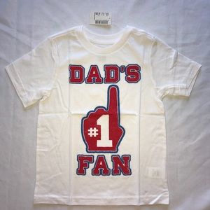 Toddler boy dad short sleeve 3t t shirt fan top
